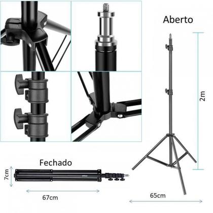 Imagem de Ring Light Tomate mlg-085 Original Completo