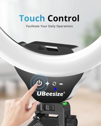 Imagem de Ring Light UbeeSize 12" RGB com Tripé de 62cm
