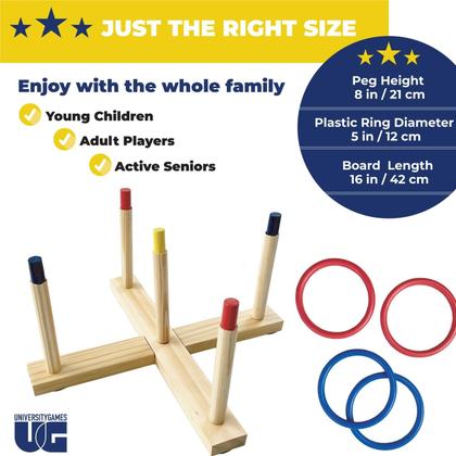 Imagem de Ring Toss Game University Games Front Porch Classics