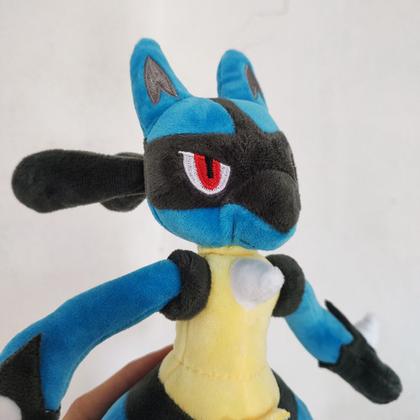 Imagem de Riolu Evolutions de Pelúcia  - Lucario Shiny Pokémon Plush