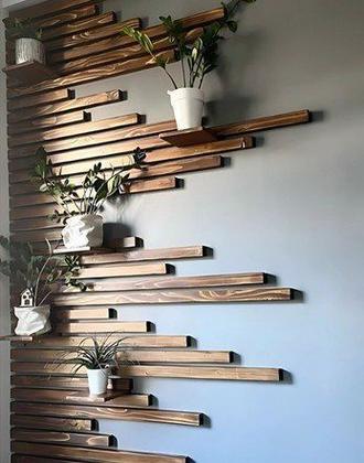 Imagem de Ripa aplainada de madeira Pinus tratado com nós 4x1,8x290 centímetros