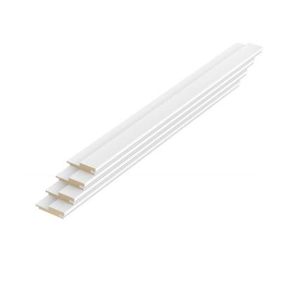 Imagem de Ripado Mdf 1,2x5,5cm Branco Eucatex 2,70 Metros