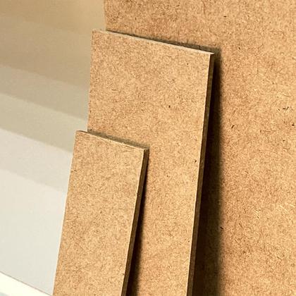 Imagem de Ripas Shiplap Kit Com 20 Und Mdf Cru Para Decorações 90x10