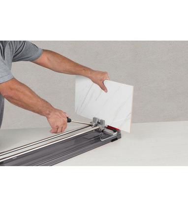 Imagem de Riscadeira Cortador Manual Pisos Azulejos Porcelanato 70cm Profissional Cortag HD750