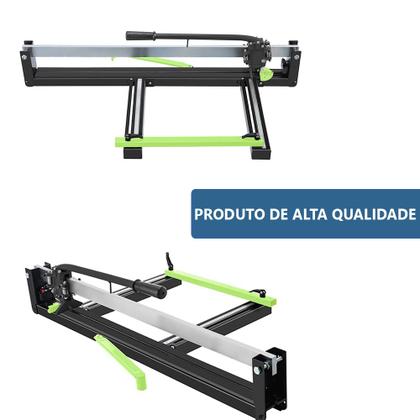 Imagem de Riscadeira Cortador Piso Guia Laser Rolamentada Profissional 100cm + Nfe
