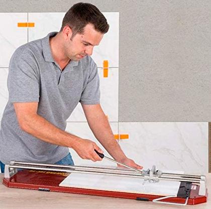 Imagem de Riscadeira E Cortador De Ceramica Porcelanatos E Azulejos TEC-50