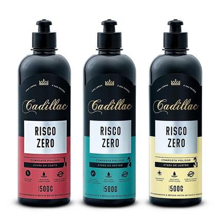 Imagem de Risco Zero Composto Polidor Etapa Lustro  500G - Cadillac