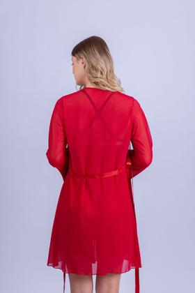 Imagem de Robe de Renda e Tule Curto - Stella Bernardi