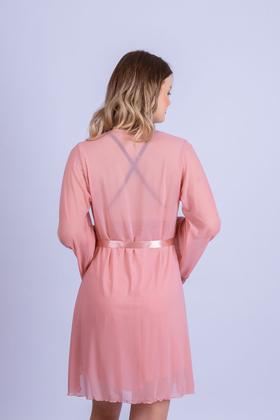 Imagem de Robe de Renda e Tule Curto - Stella Bernardi