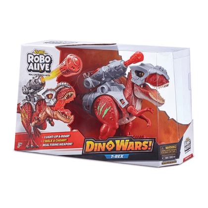 Imagem de Robô Alive Dino Wars T-Rex Lança Dardos Candide 1124
