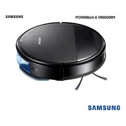 Imagem de Robô Aspirador 2 em 1 Samsung Preto VR5000RM Aspira e Passa Pano com Wi-Fi