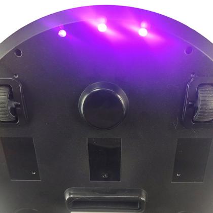 Imagem de Robo Aspirador Automatico Passa Pano Luz Ultravioleta Vassoura Inteligente USB Limpeza Faxina Po Anti Queda Anti Colisao Casa
