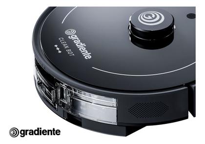 Imagem de Robô Aspirador Clean Bot Varre Aspira E Passa Pano Com Mapeamento 3 Em 1 Inteligente Pgar320 Gradiente Cor Preto