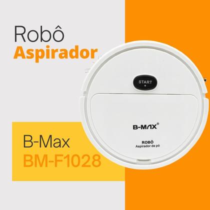 Imagem de Robo Aspirador de Pó Automático Branco B-Max BM-F1028