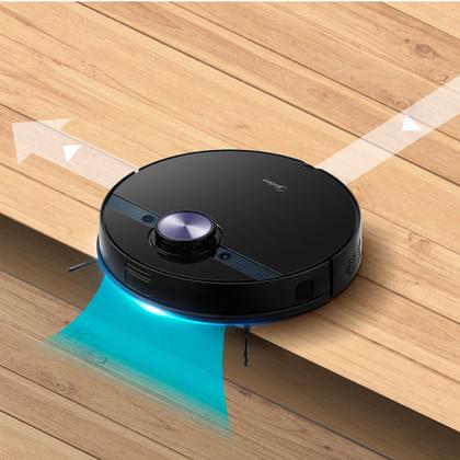 Imagem de Robô Aspirador de Pó ConnectLaser M7 Passa Pano Preto Midea