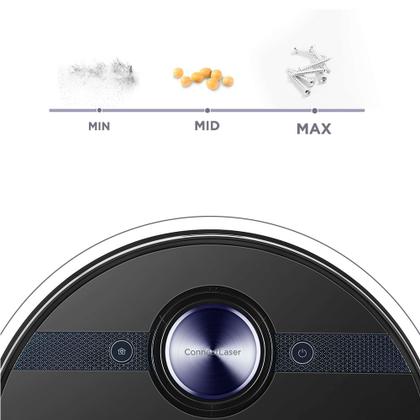 Imagem de Robô Aspirador de Pó ConnectLaser M7 Passa Pano Preto Midea