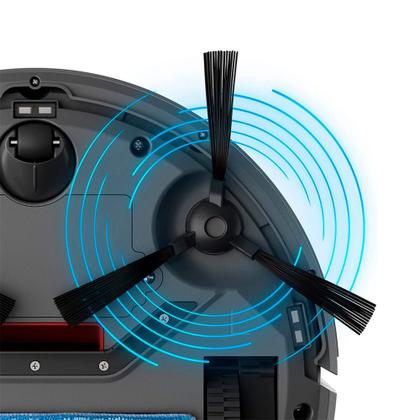 Imagem de Robô Aspirador De Pó Electrolux 3 Em 1 Com Sensor Antiqueda e Bateria de Até 2h20 Min Branco Bivolt ERB11 100-240v