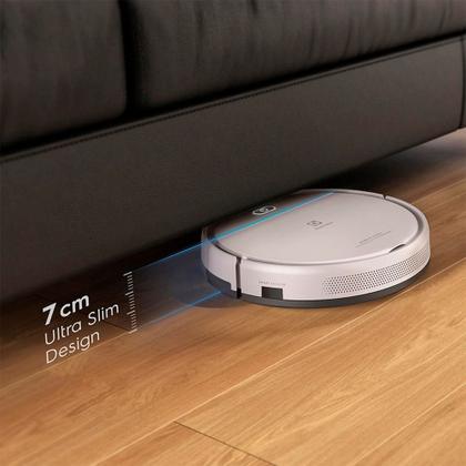 Imagem de Robô Aspirador De Pó Electrolux 3 Em 1 Com Sensor Antiqueda e Bateria de Até 2h20 Min Branco Bivolt ERB11 100-240v