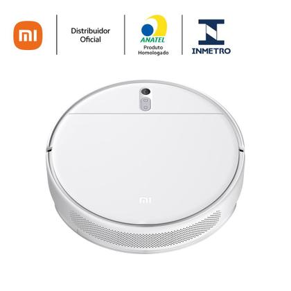 Imagem de Robô Aspirador de Pó Inteligente Mop 2 Lite Xiaomi, APP WiFi, Aspira, Varre, Passa Pano, Branco