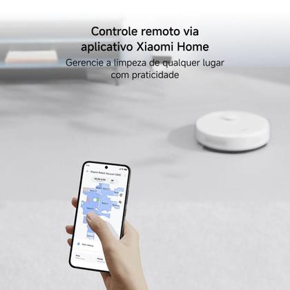 Imagem de Robô Aspirador de Pó Inteligente S40C Xiaomi, Branco