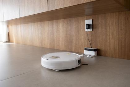 Imagem de Robô Aspirador de Pó Kärcher RCV 1 Controle Remoto 3 Modos de Limpeza Sensor Anti-queda e de Colisão 