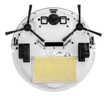 Imagem de Robô Aspirador de Pó Kärcher RCV 1 Controle Remoto 3 Modos de Limpeza Sensor Anti-queda e de Colisão 