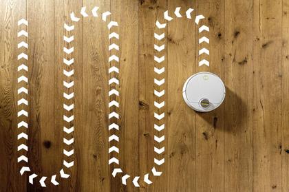 Imagem de Robô Aspirador de Pó Kärcher RCV 3 com Mapeamento Inteligente Aspira + Passa Pano Controle via Aplicativo Autonomia de 120 min