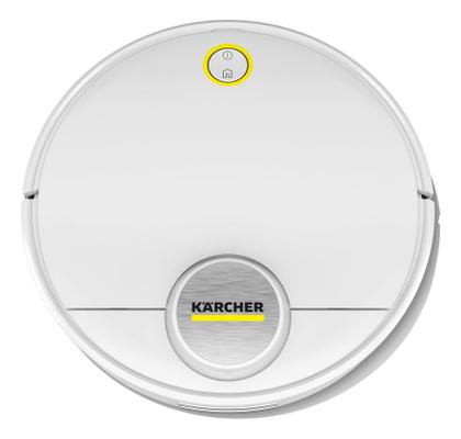 Imagem de Robô Aspirador de Pó Kärcher RCV 3 com Mapeamento Inteligente Aspira + Passa Pano Controle via Aplicativo Autonomia de 120 min