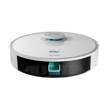 Imagem de Robô Aspirador de Pó WAP Robot W3000 Bivolt Branco Turquesa