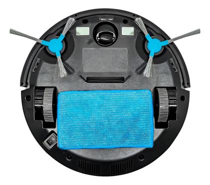 Imagem de Robô Aspirador Inteligente Recarga Automática 400ml Bivolt Cor Preto