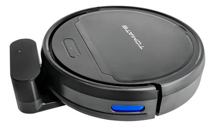 Imagem de Robô Aspirador Inteligente Recarga Automática 400ml Bivolt Cor Preto