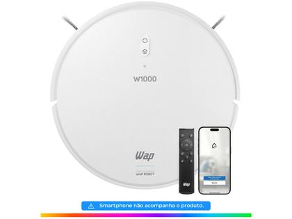Imagem de Robô Aspirador Inteligente Wap Robot W1000 36W Wi-Fi compatível com Alexa