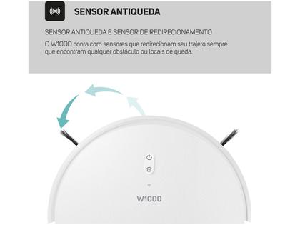Imagem de Robô Aspirador Inteligente Wap Robot W1000 36W Wi-Fi compatível com Alexa