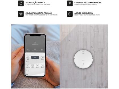 Imagem de Robô Aspirador Inteligente Wap Robot W1000 36W Wi-Fi compatível com Alexa