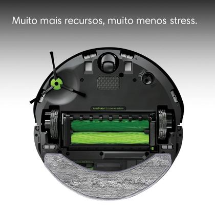 Robô Aspirador Roomba Combo J7 iRobot 2 em 1 Aspira e Passa Pano