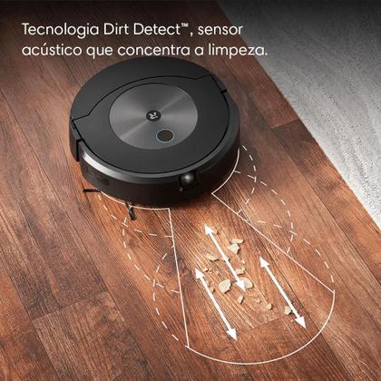Robô Aspirador Roomba Combo J7 iRobot 2 em 1 Aspira e Passa Pano