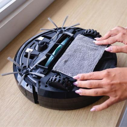 Imagem de Robô Aspirador WAP Robot W310 3 em 1 com Base Carregadora e Controle Remoto