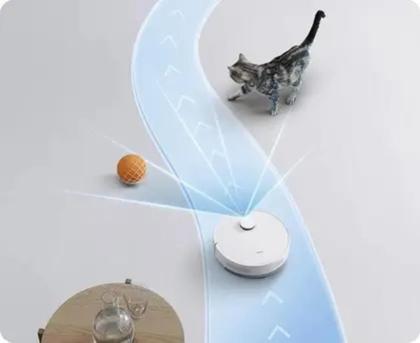 Imagem de Robô Aspirador Xiaomi Robot Vacuum S40C Aspirador e Limpa Chão e passa Pano com agua