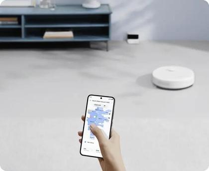 Imagem de Robô Aspirador Xiaomi S40C 5000Pa Mop Smart Branco Bivolt