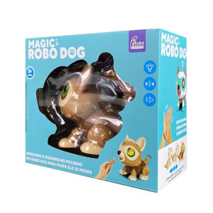Imagem de Robô Cachorro Eletrônico Com Sensor Magic Robô Dog Luz e Som