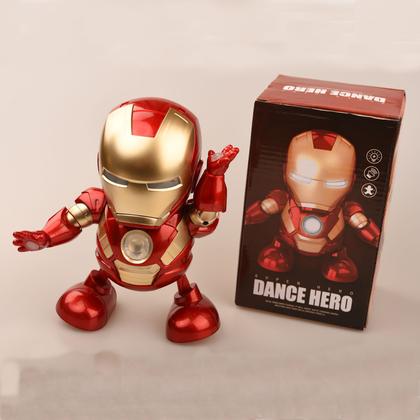 Imagem de Robô Dançarino Homem De Ferro Super Herói Musical Educativo
