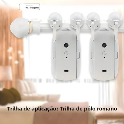 Imagem de Robô de Cortina Inteligente Bluetooth Tuya (2 Unidades) - Controle via App