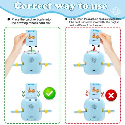 Imagem de Robô de Desenho Interativo ERYMCS - Educacional para Crianças de 5 a 10 Anos