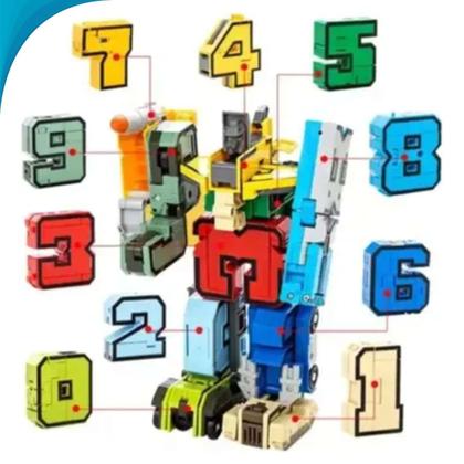 Imagem de Robô Educativo Números Infantil Criativo Envio Já