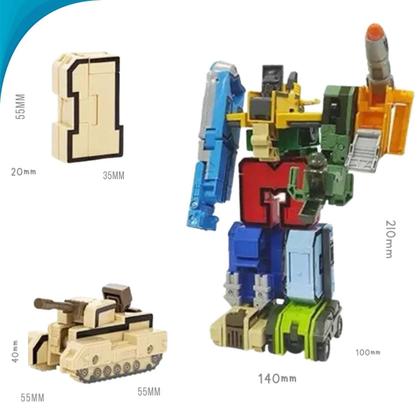 Imagem de Robô Educativo Números Infantil Criativo Envio Já