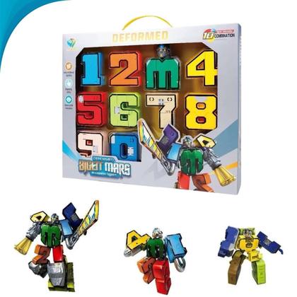 Imagem de Robô Educativo Números Infantil Criativo Envio Já