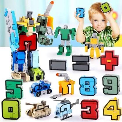 Imagem de Robô Educativo Números Infantil Criativo Envio Já