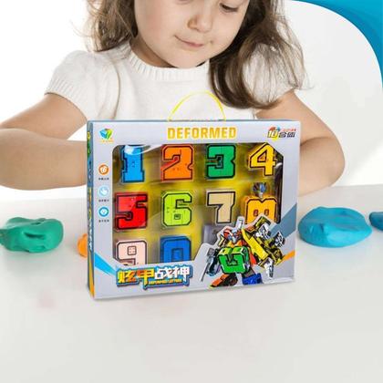 Imagem de Robô Educativo Números Infantil Criativo Envio Já