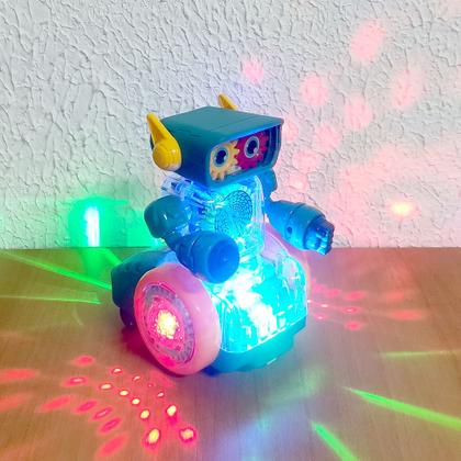 Robô ET Wall Músicas Movimentos de Engrenagens Luzes Verde - Toy
