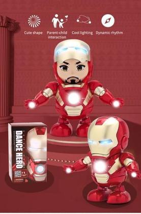 Imagem de Robo Homem Ferro Tony Stark Brinquedo Dança Presente Criança